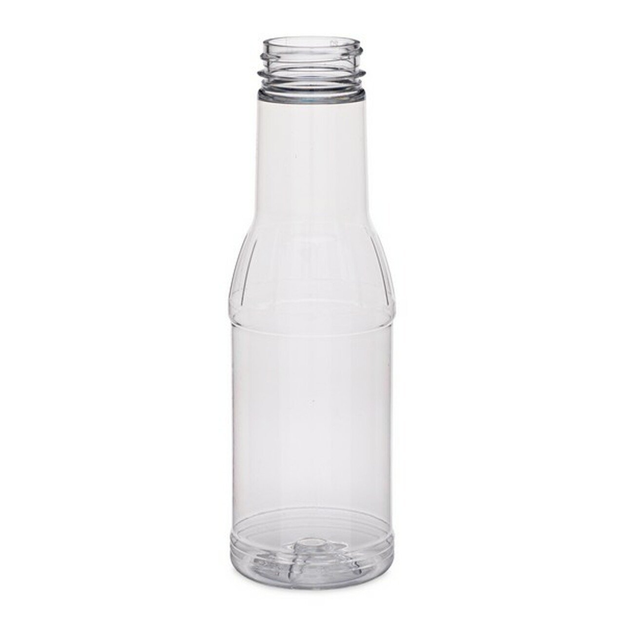 12 oz Clear PET Marinade Bottles (Cap Not Included)