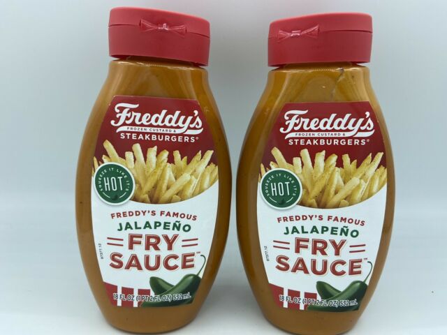 (2 Pack) Freddys Famous Jalapeno Jalapeño Fry Sauce Freddy ...