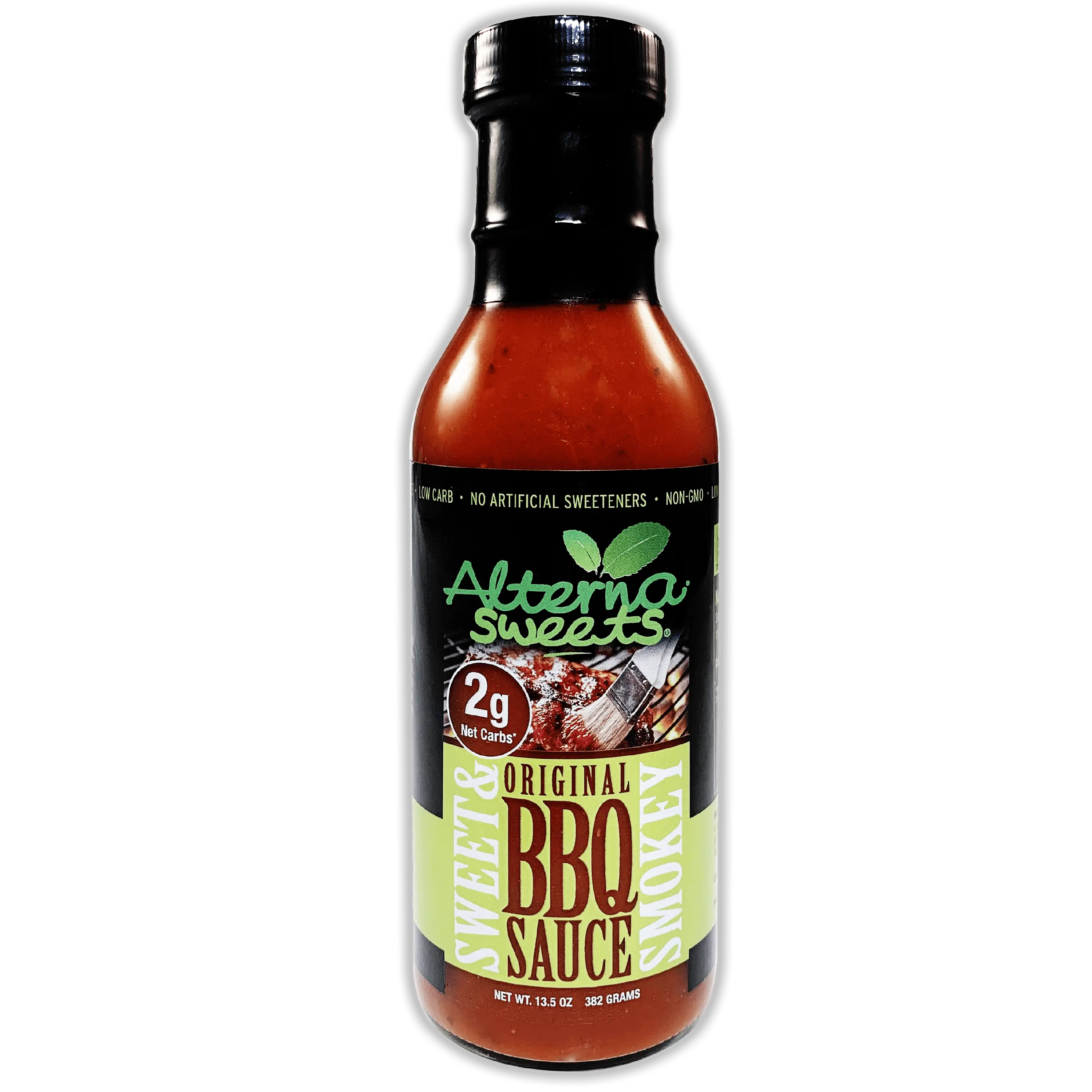 (2 Pack)AlternaSweets Low Carb Keto BBQ Sauce