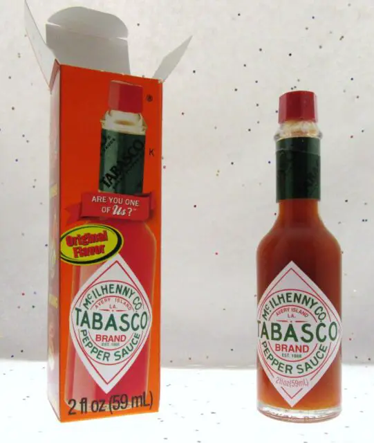 20 TABASCO BRAND Pepper Sauce Original Flavor 2 Oz Bottles McIlhenny Co ...