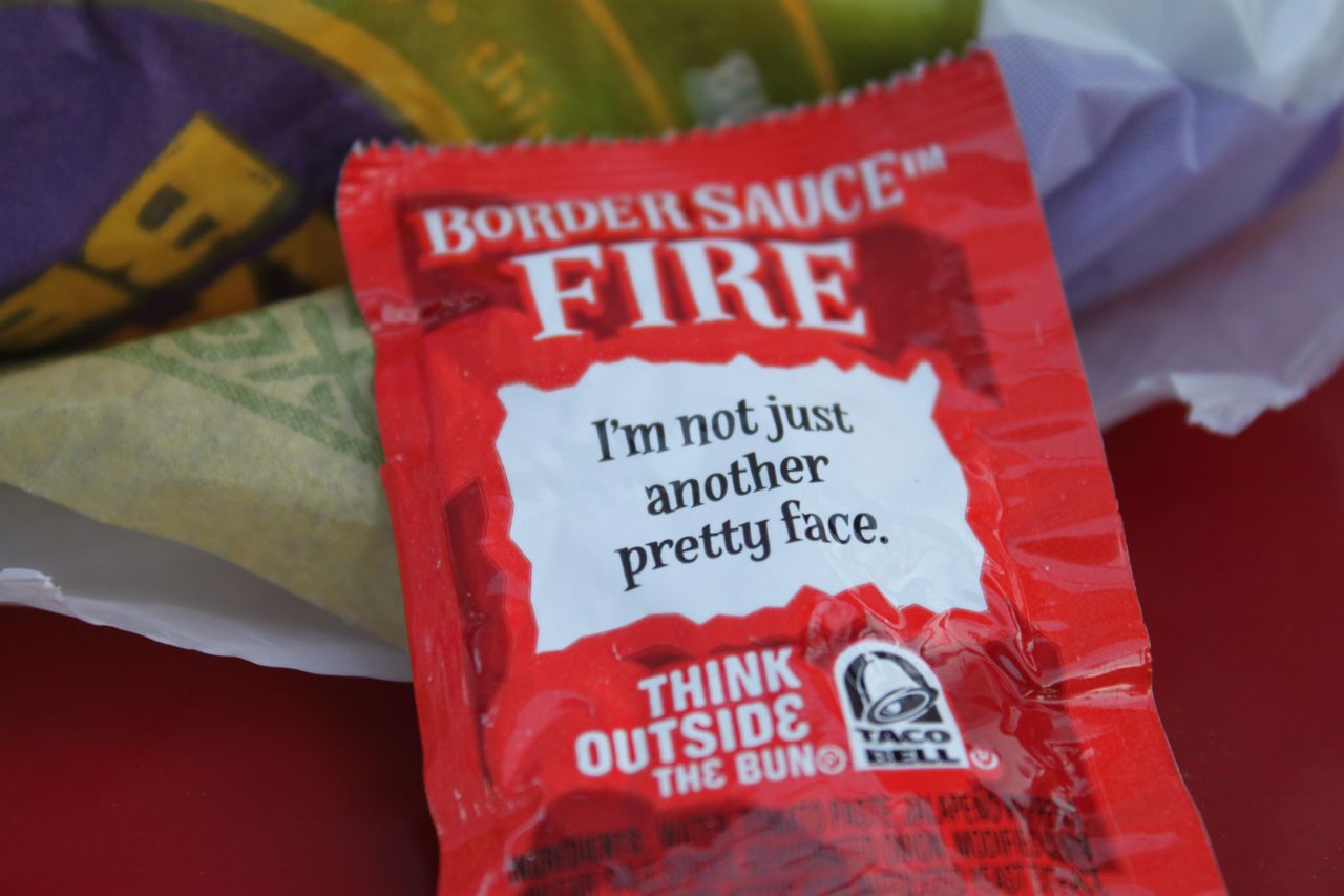 21 Things you dont want to hear from your Taco Bell hot sauce packet ...
