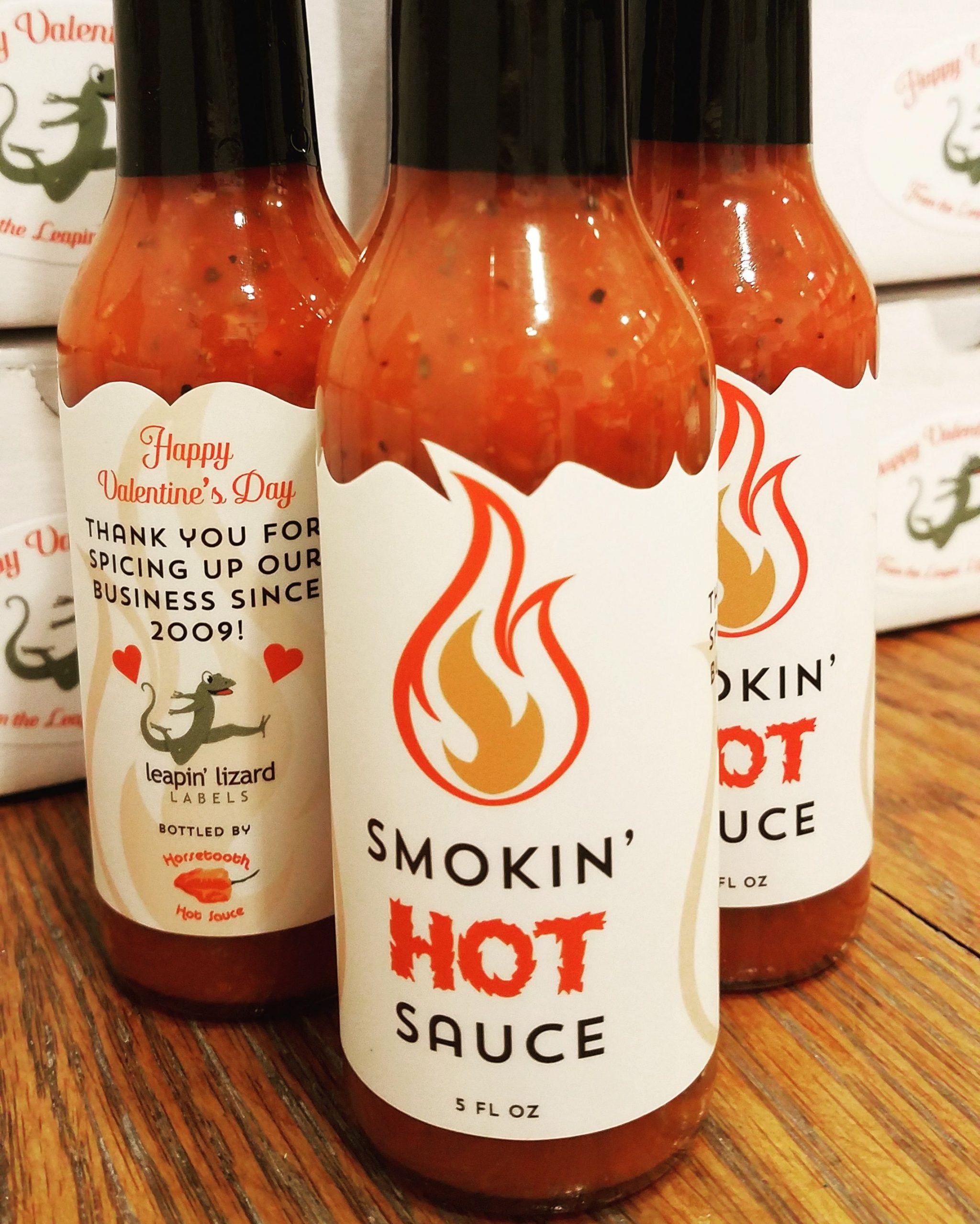 30 Custom Hot Sauce Label