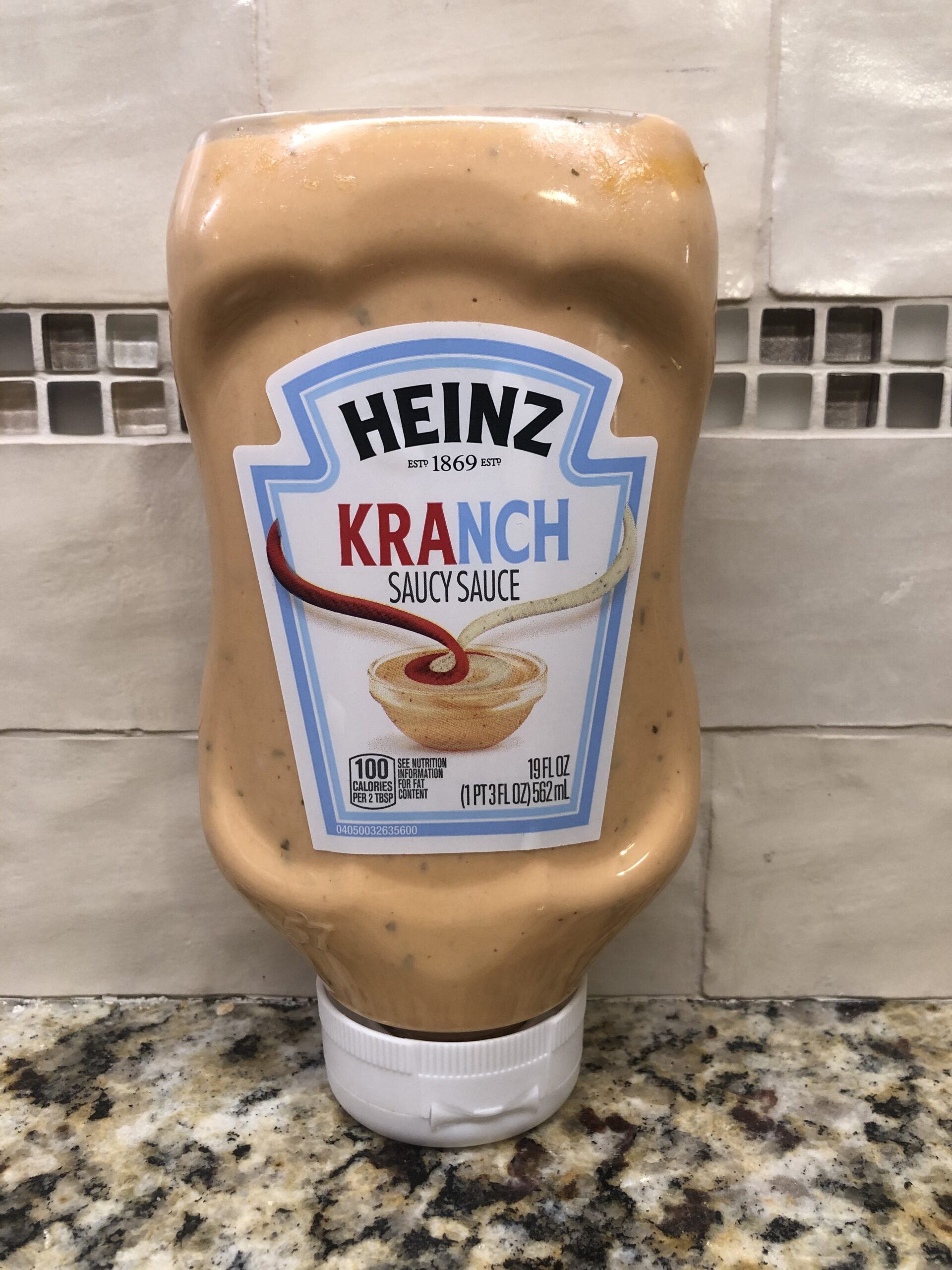 4 BOTTLES Heinz Kranch Dipping Sauce Ranch &  Ketchup Sauce Mix 19 oz ...
