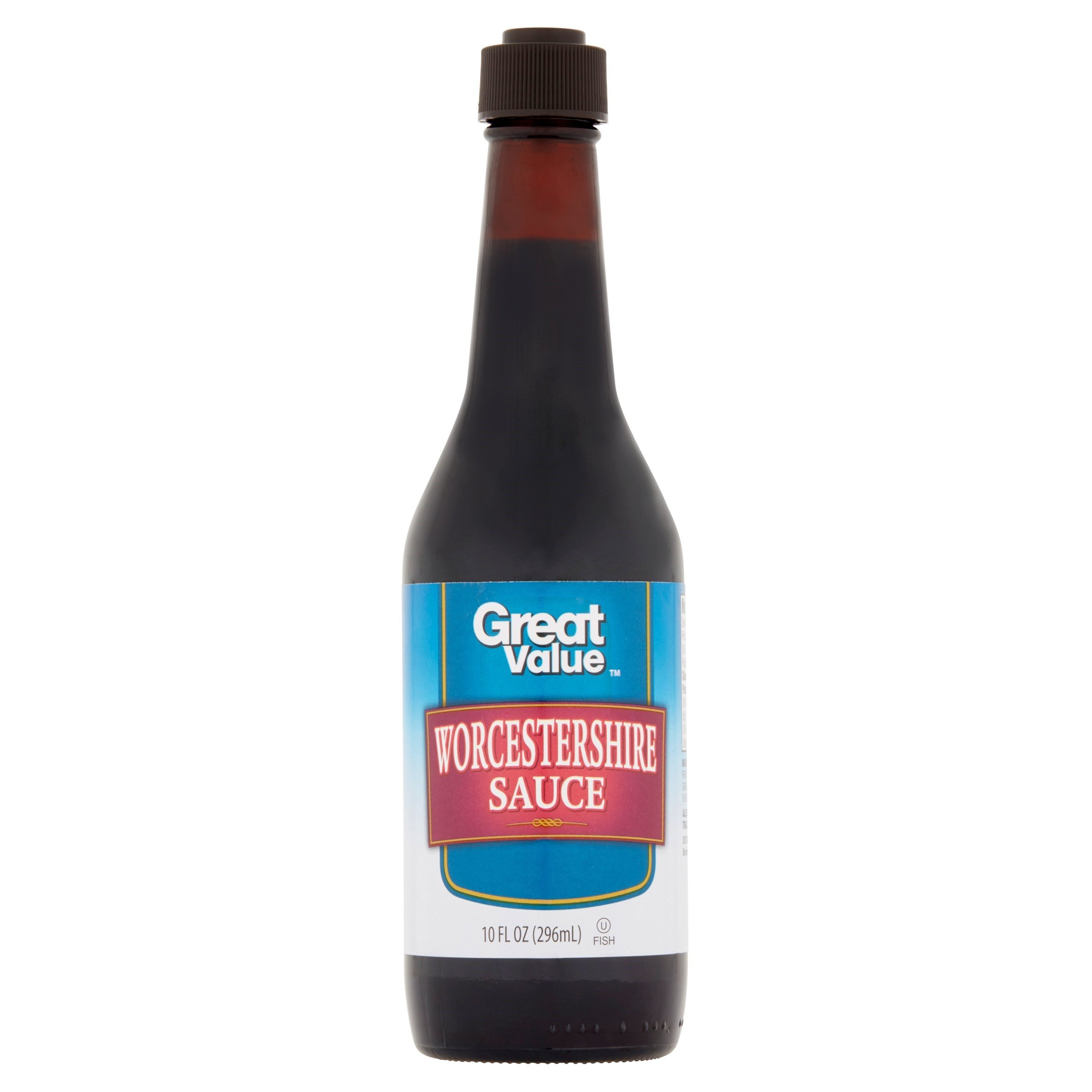 (4 Pack) Great Value Worcestershire Sauce, 10 oz