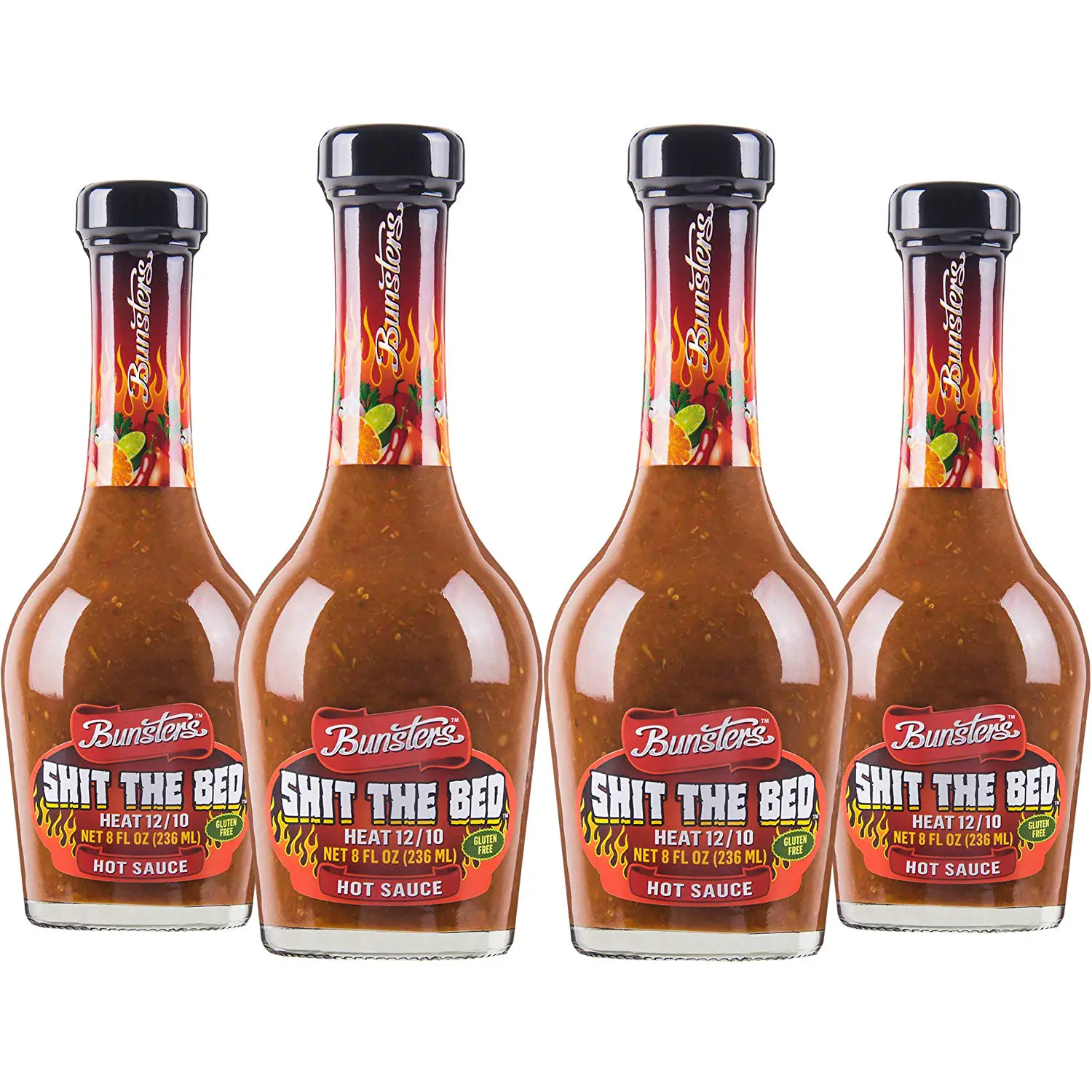 4 x Shit The Bed Hot Sauce (12/10 Heat) â Bunsters
