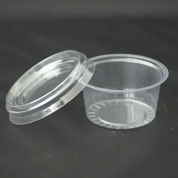 4oz Disposable Plastic Sauce Cup  Sound Plastik