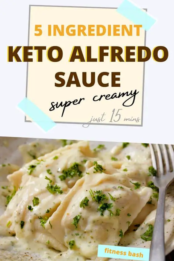 5 Ingredient Keto Alfredo Sauce Recipe