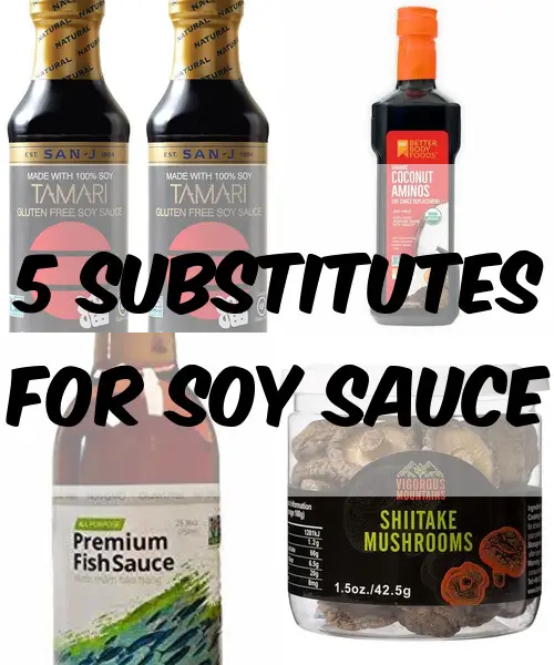 5 Substitutes for Soy Sauce