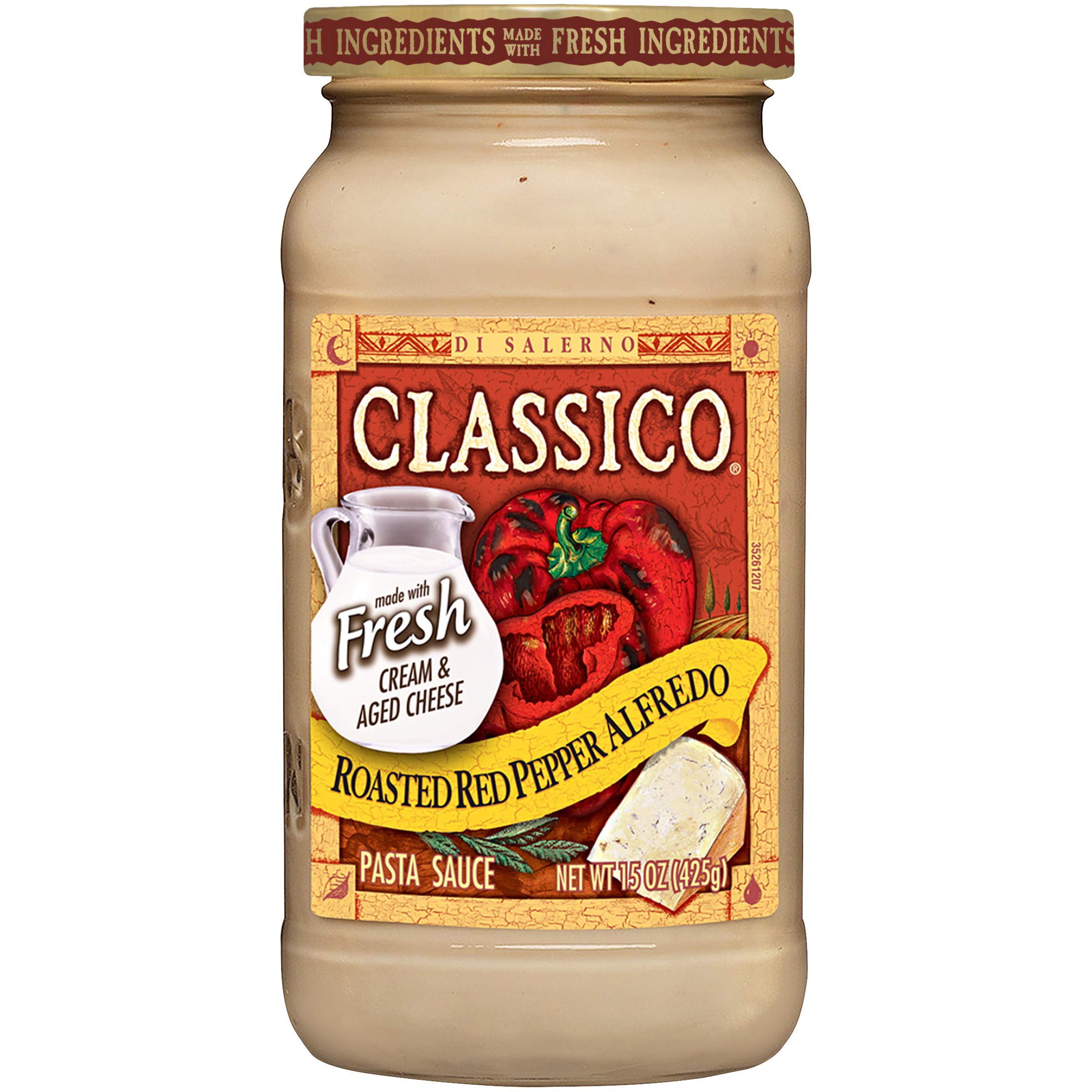 Amazon.com : Classico Creamy Alfredo Pasta Sauce, 15 oz ...