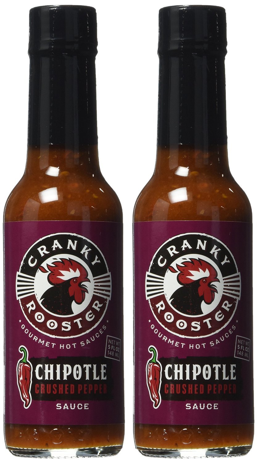 Amazon.com : Cranky Rooster Hot Sauce 2 Pack Hot Chili Sauce Unique ...