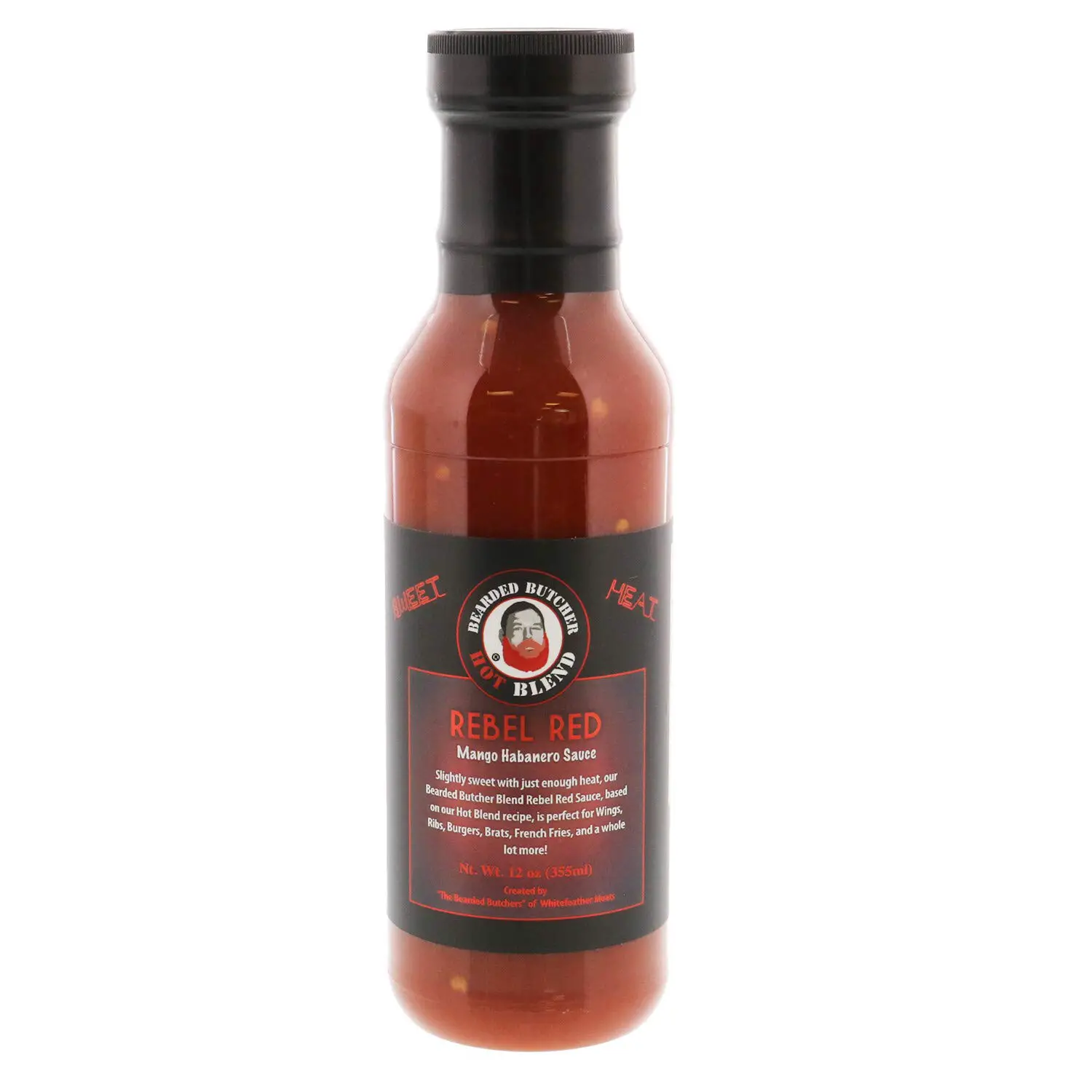 Amazon.com : Rebel Red Mango Habanero Sauce, Delicious Flavor ...