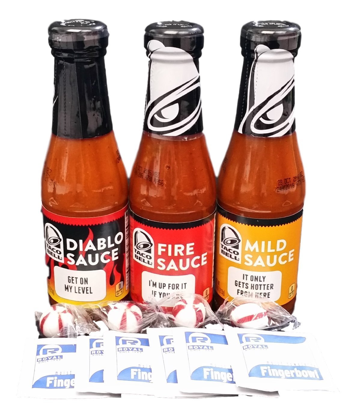 Amazon.com : Taco Bell Hot Sauce Variety Pack