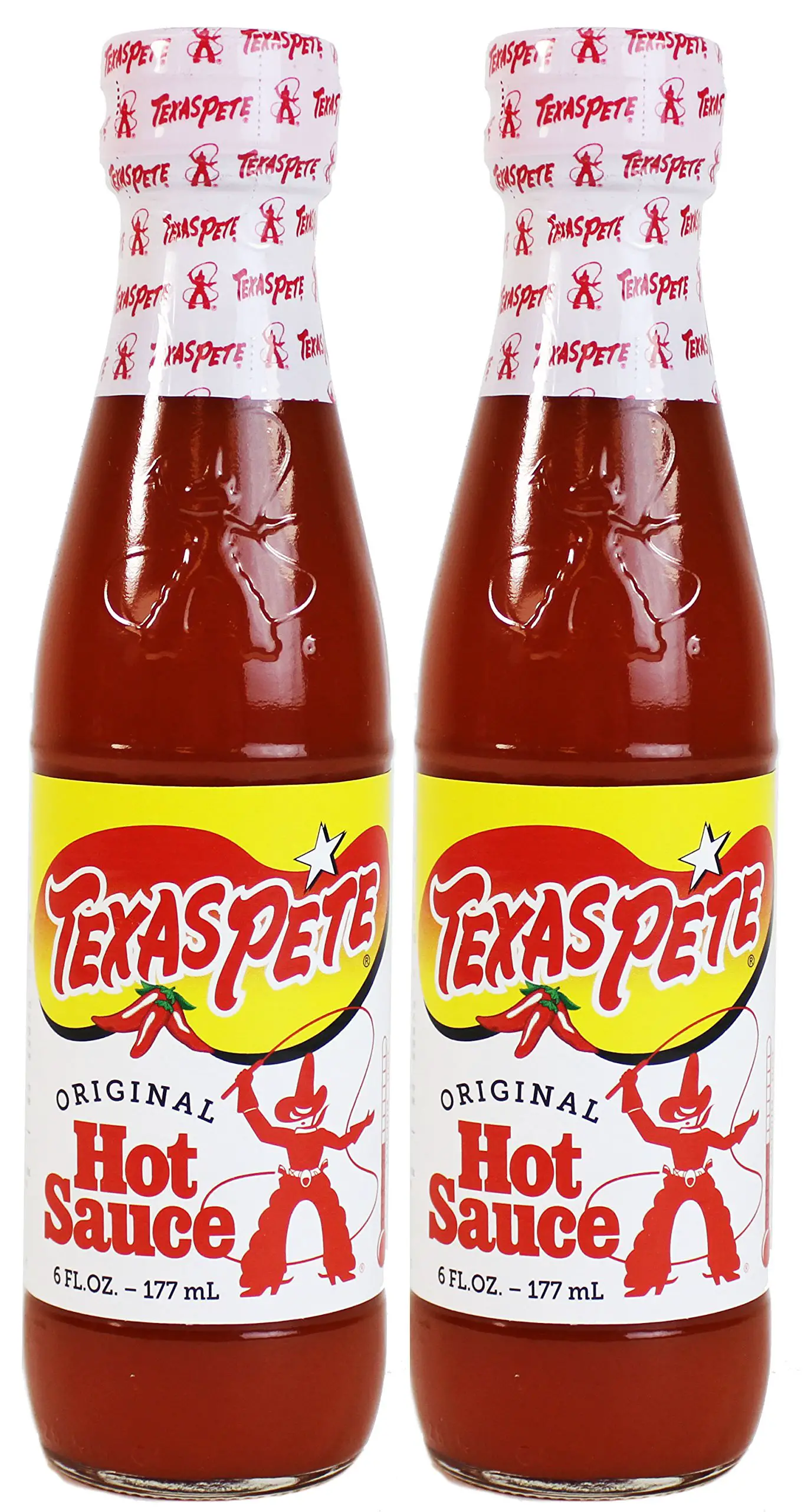 Amazon.com : Texas Pete Buffalo Wing Sauce 17.5 oz (2 Bottles ...
