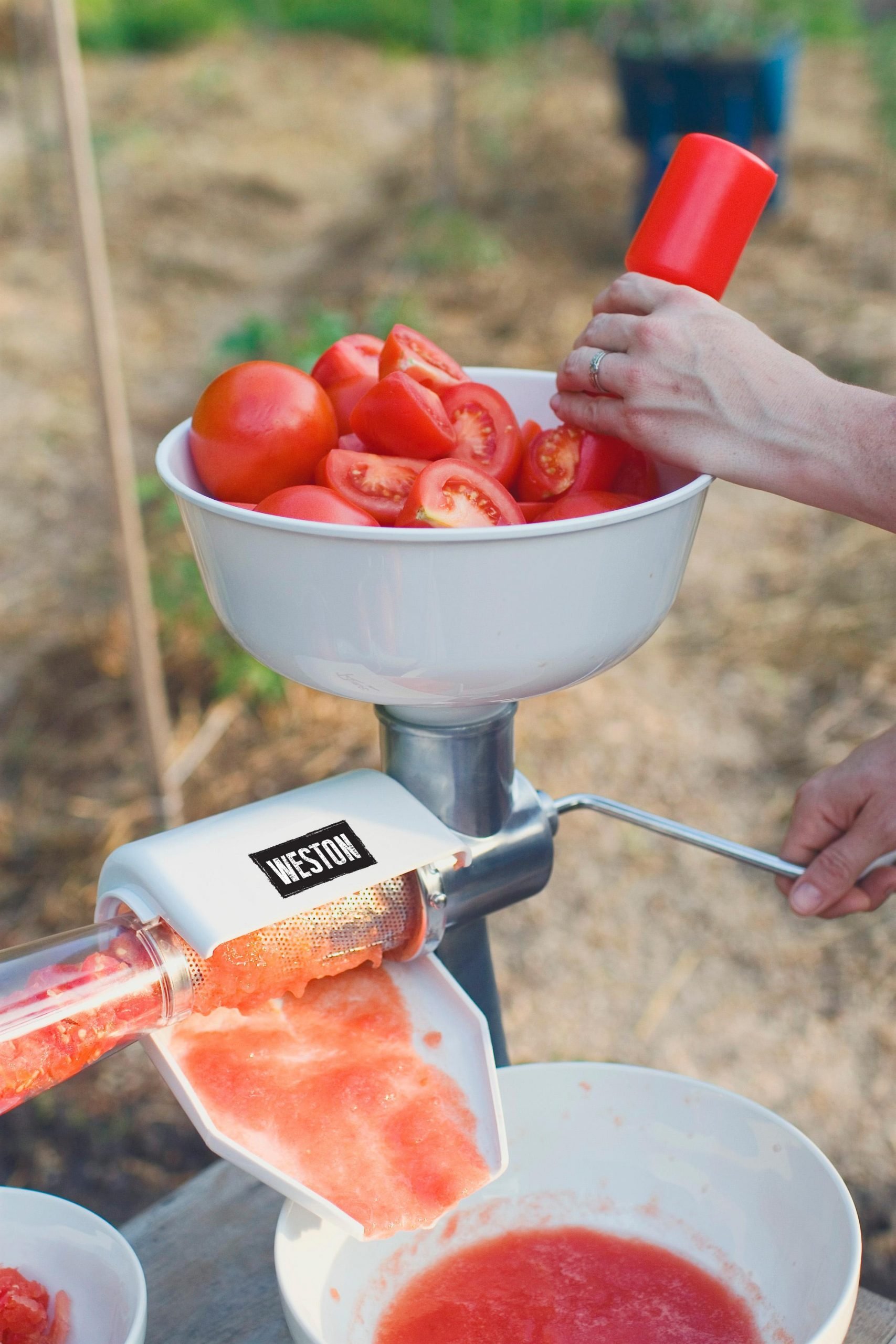 Amazon.com: Weston Food Strainer and Sauce Maker for Tomato, Fresh ...