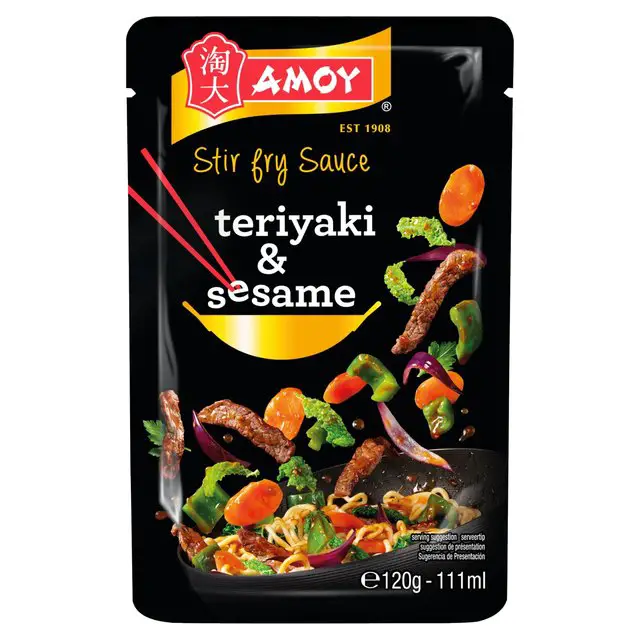 Amoy Teriyaki &  Toasted Sesame Seeds Stir Fry Sauce