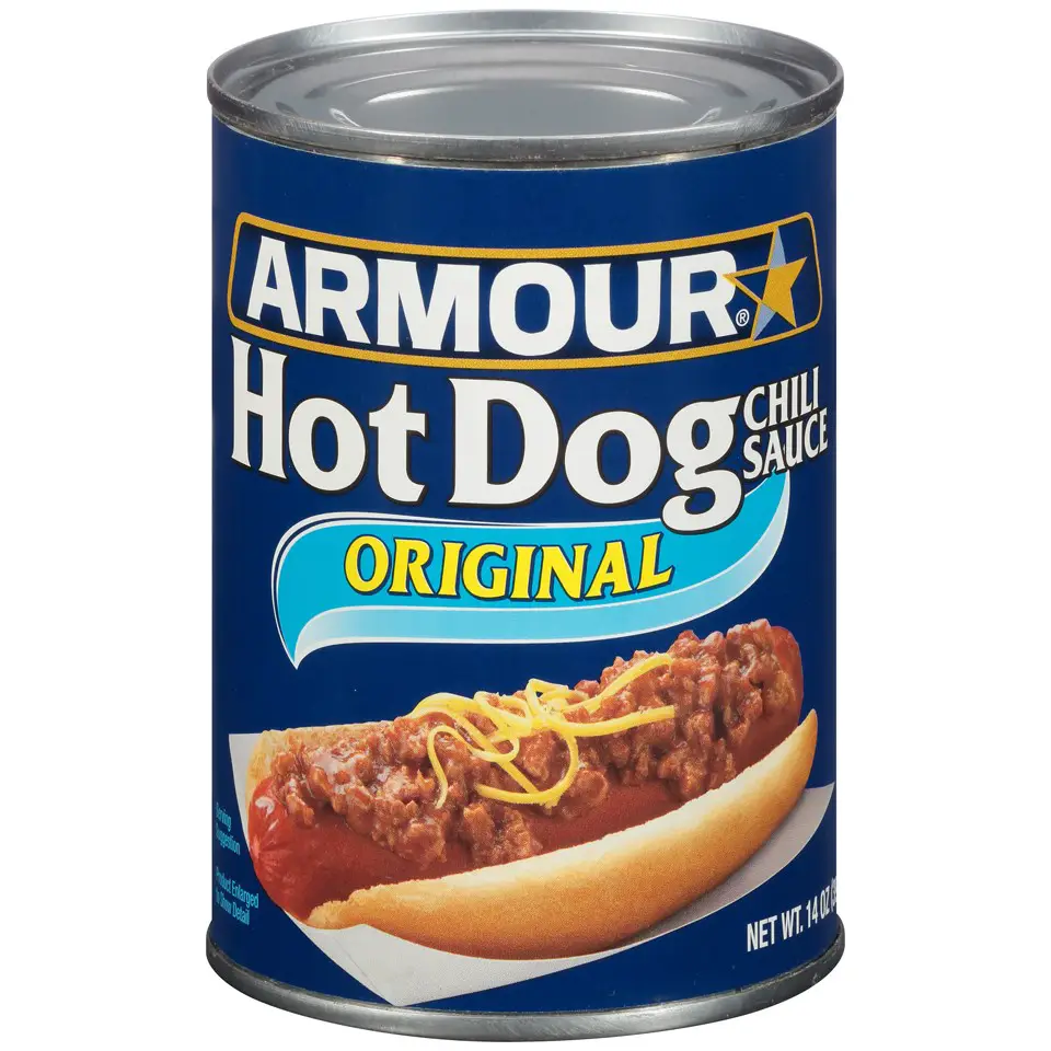Armour Hot Dog Chili Sauce Original 14 Oz
