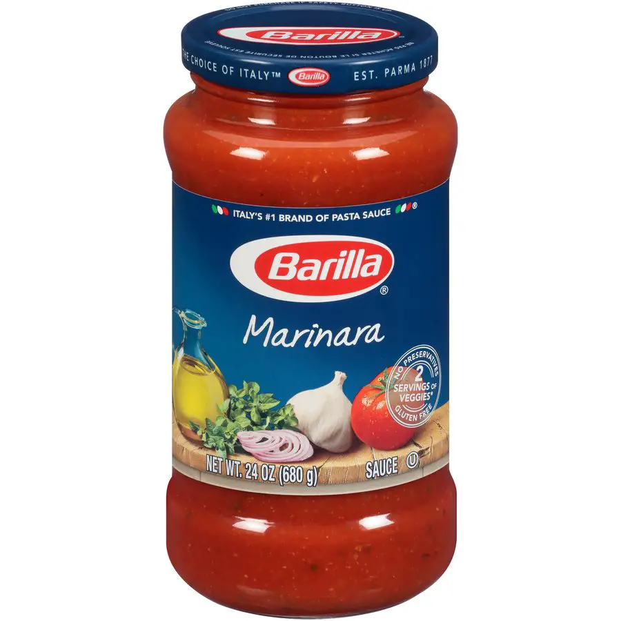 Barilla Marinara Sauce 24 Ounce (Pack of 2)