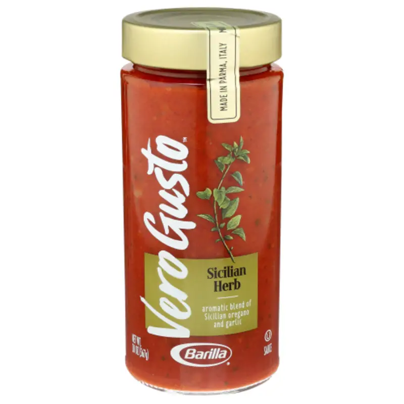Barilla® Vero Gusto Pasta Sauce Sicilian Herb (20 oz ...