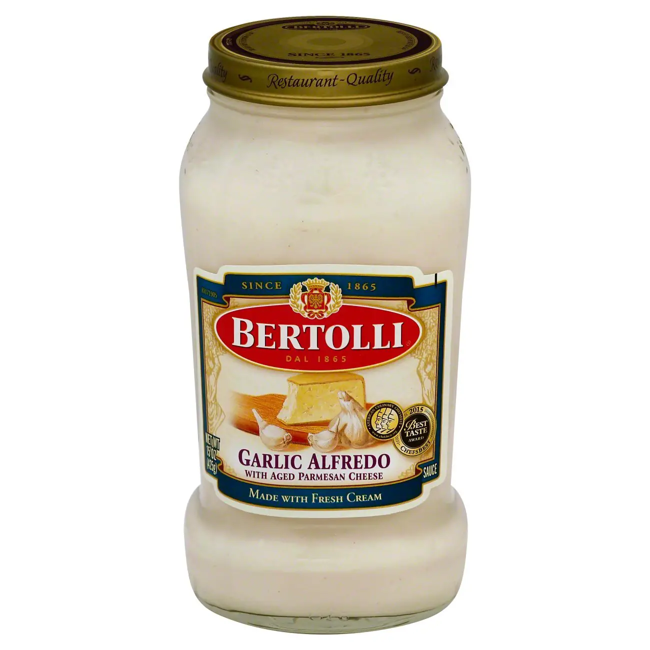 Bertolli Garlic Alfredo Sauce with Aged Parmesan Cheese