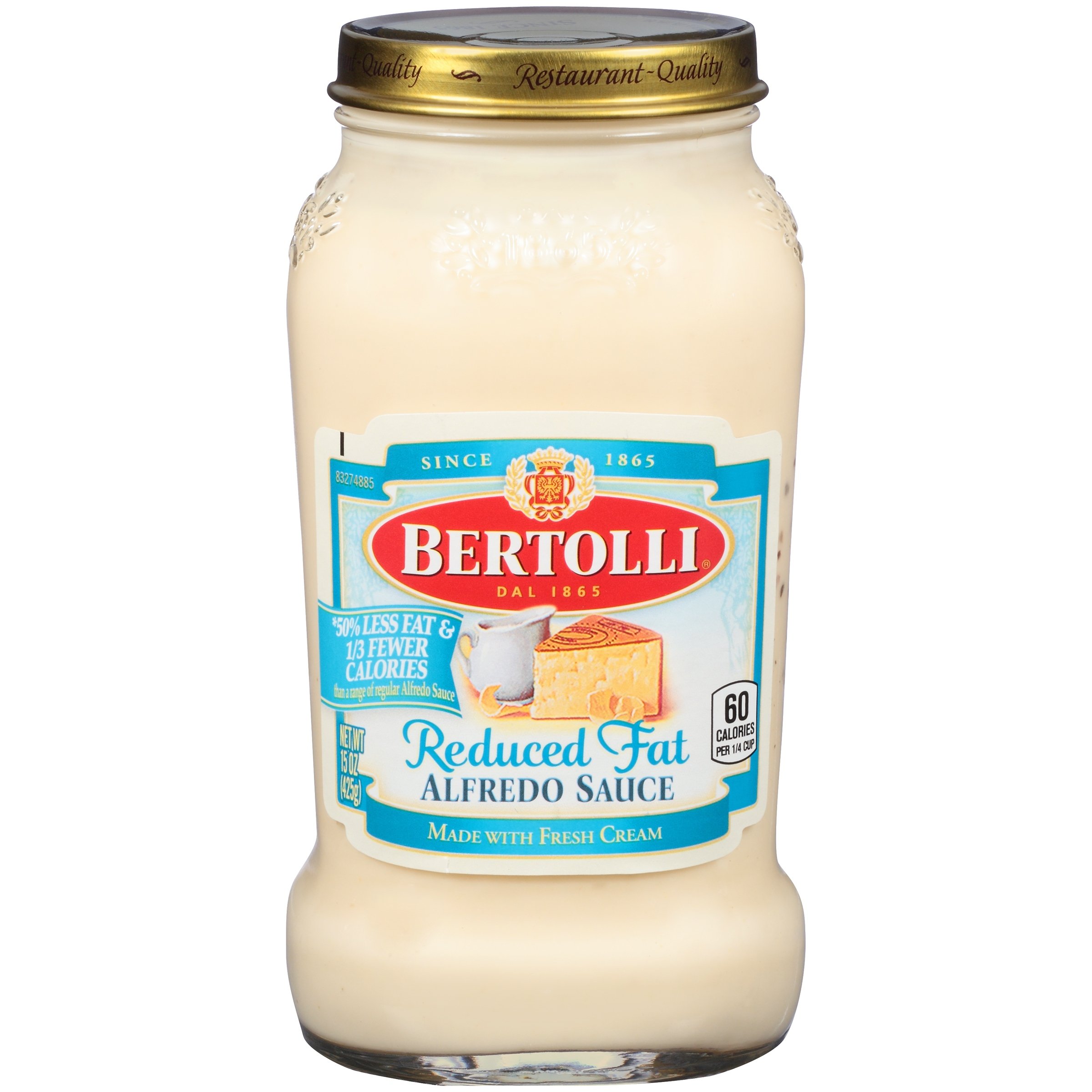 Bertolli Reduced Fat Alfredo Pasta Sauce 15 oz.