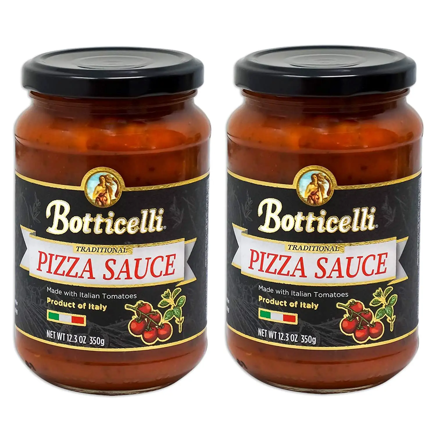 Botticelli Premium Italian Pizza Sauce for Authentic Italian Taste ...