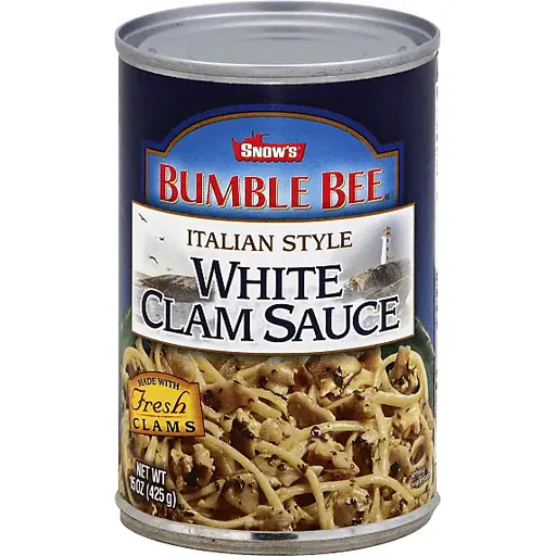 Bumble Bee Italian Style White Clam Sauce