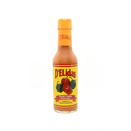 Buy DELIDAS Hot Sauce Chombo Habanero Pepper Picante ALL NATURAL, NON ...