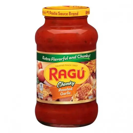 Buy Ragu Chunky Roasted Garlic Sauce 680 g