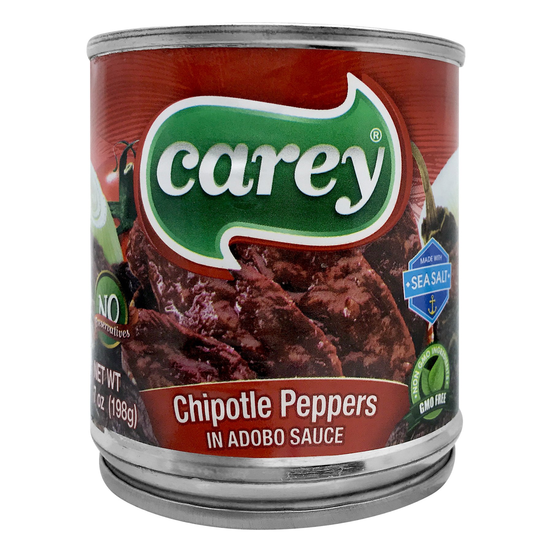Carey Chipotle Peppers In Adobo Sauce, 7.0 OZ