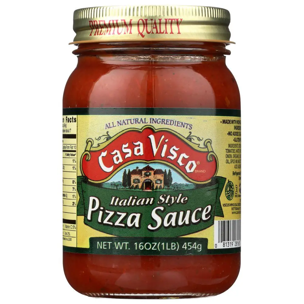 Casa Visco, Italian Style Pizza Sauce, 16 Oz.