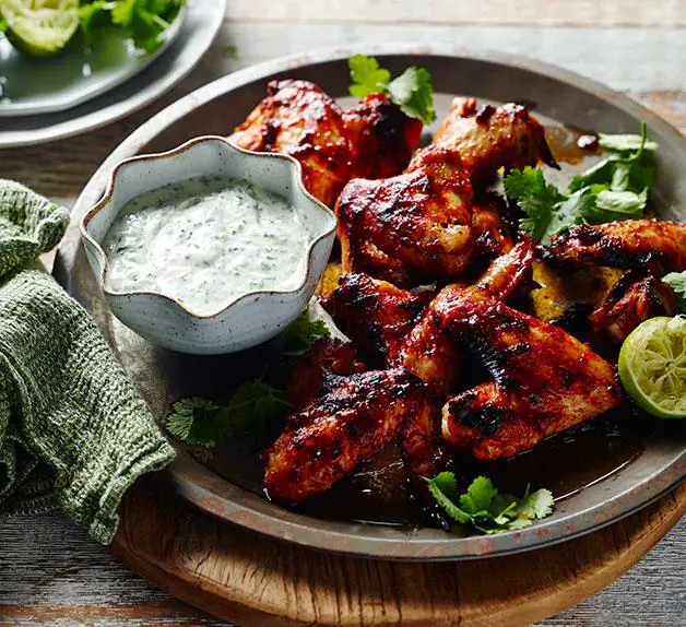 Chipotle chicken wings with dipping sauce recipe, Pete Evans