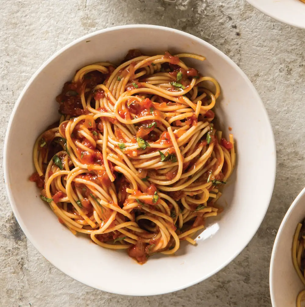 Classic spaghetti marinara recipe  Recipe