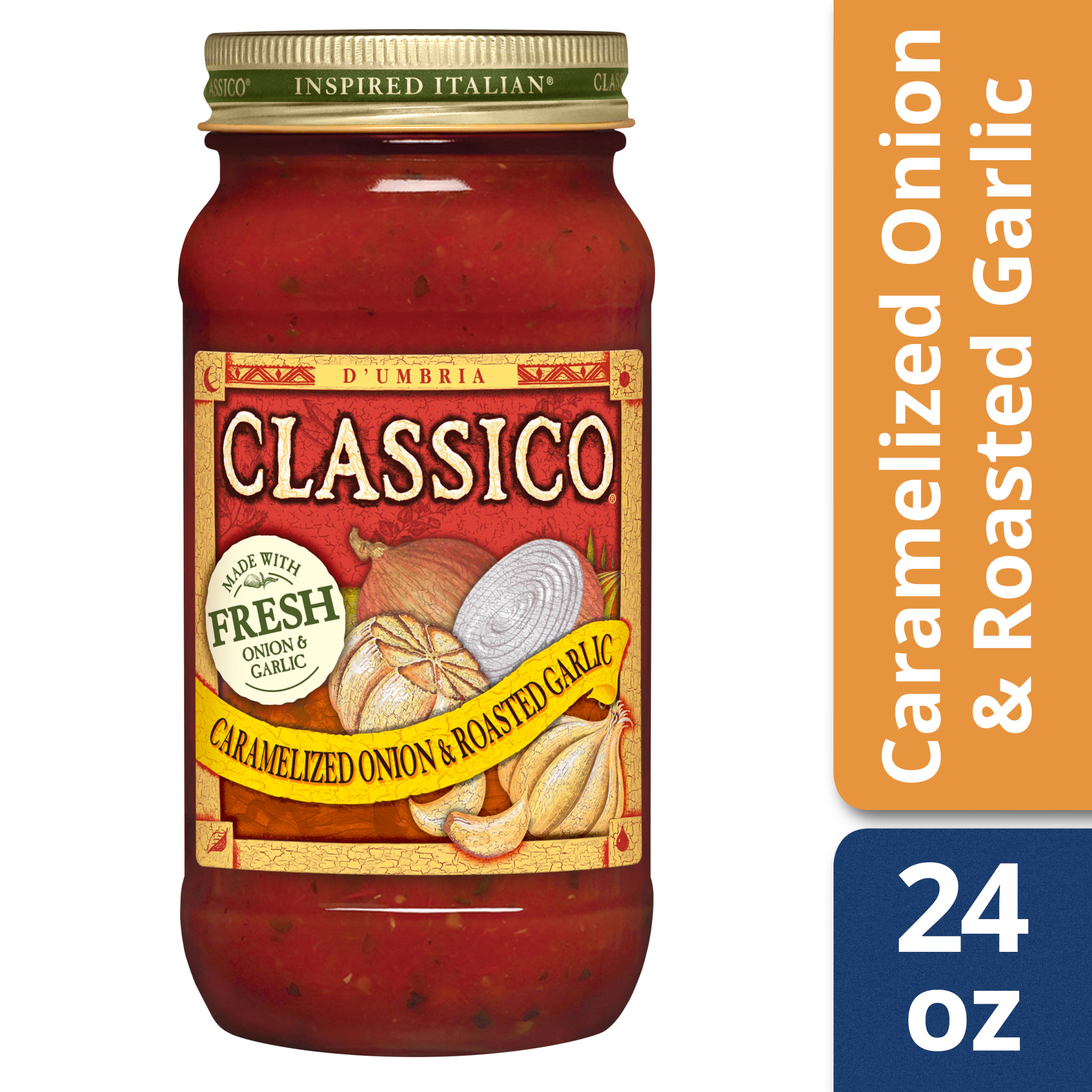 Classico Caramelized Onion and Roasted Garlic Pasta Sauce ...