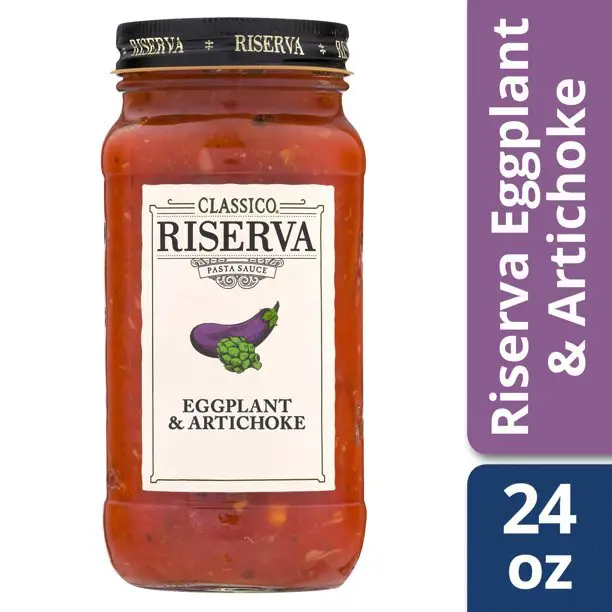 Classico Riserva Eggplant and Artichoke Pasta Sauce, 24 oz ...