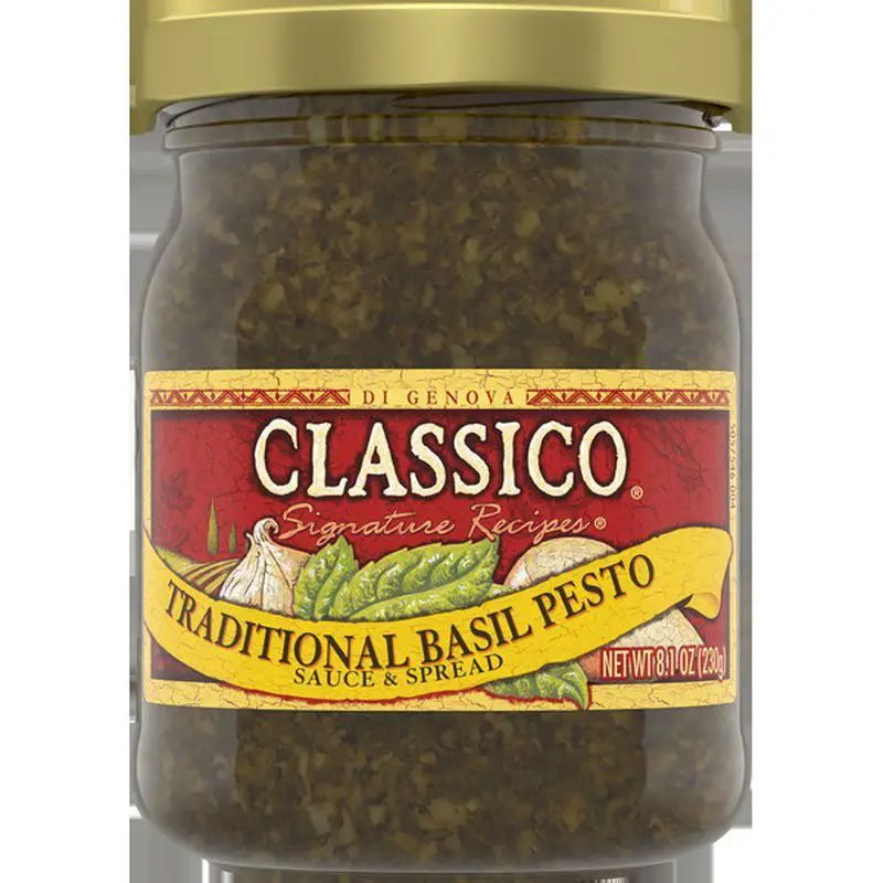 Classico Signature Recipes Traditional Basil Pesto Sauce ...