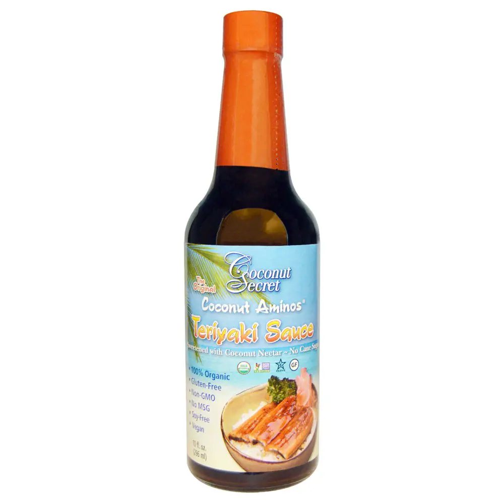 Coconut Secret, Teriyaki Sauce, Coconut Aminos, 10 fl oz (pack of 1 ...