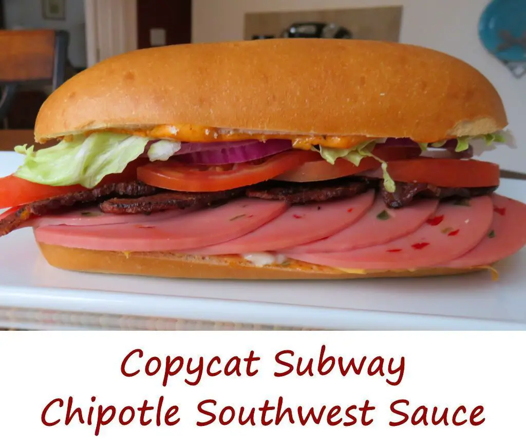 Copycat Subway Chipotle Southwest Sauce