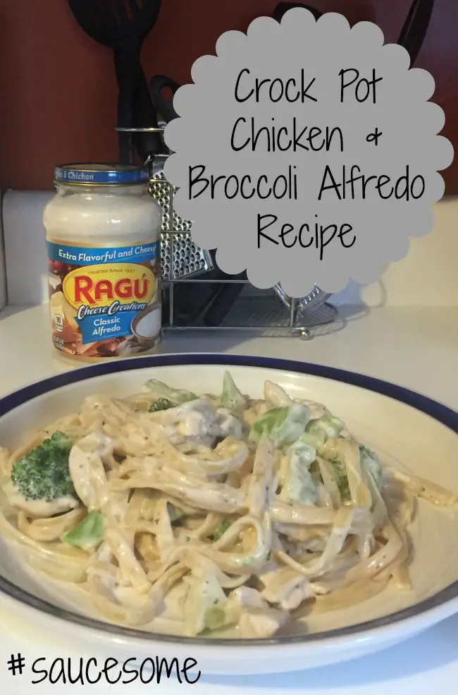 Crock Pot Chicken &  Broccoli Alfredo Recipe #saucesome in ...