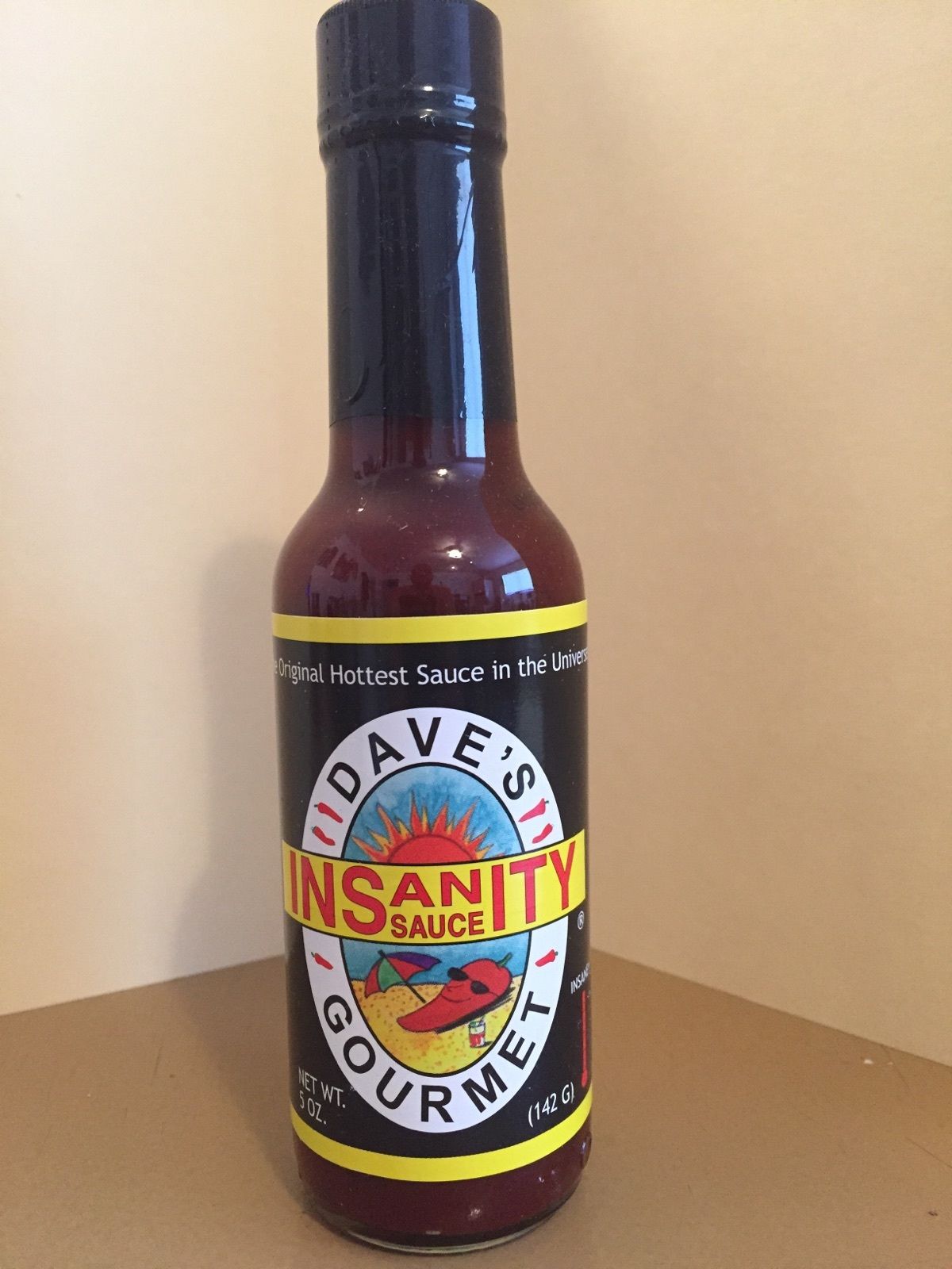 DAVES GOURMET INSANITY SAUCE 5OZ  Scorched Lizard Sauces