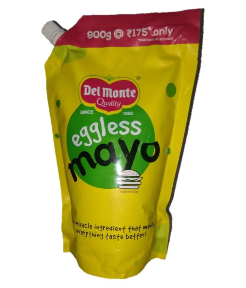 Del Monte Eggless Mayonnaise Sauce 900 gm Pack of 2: Buy Del Monte ...