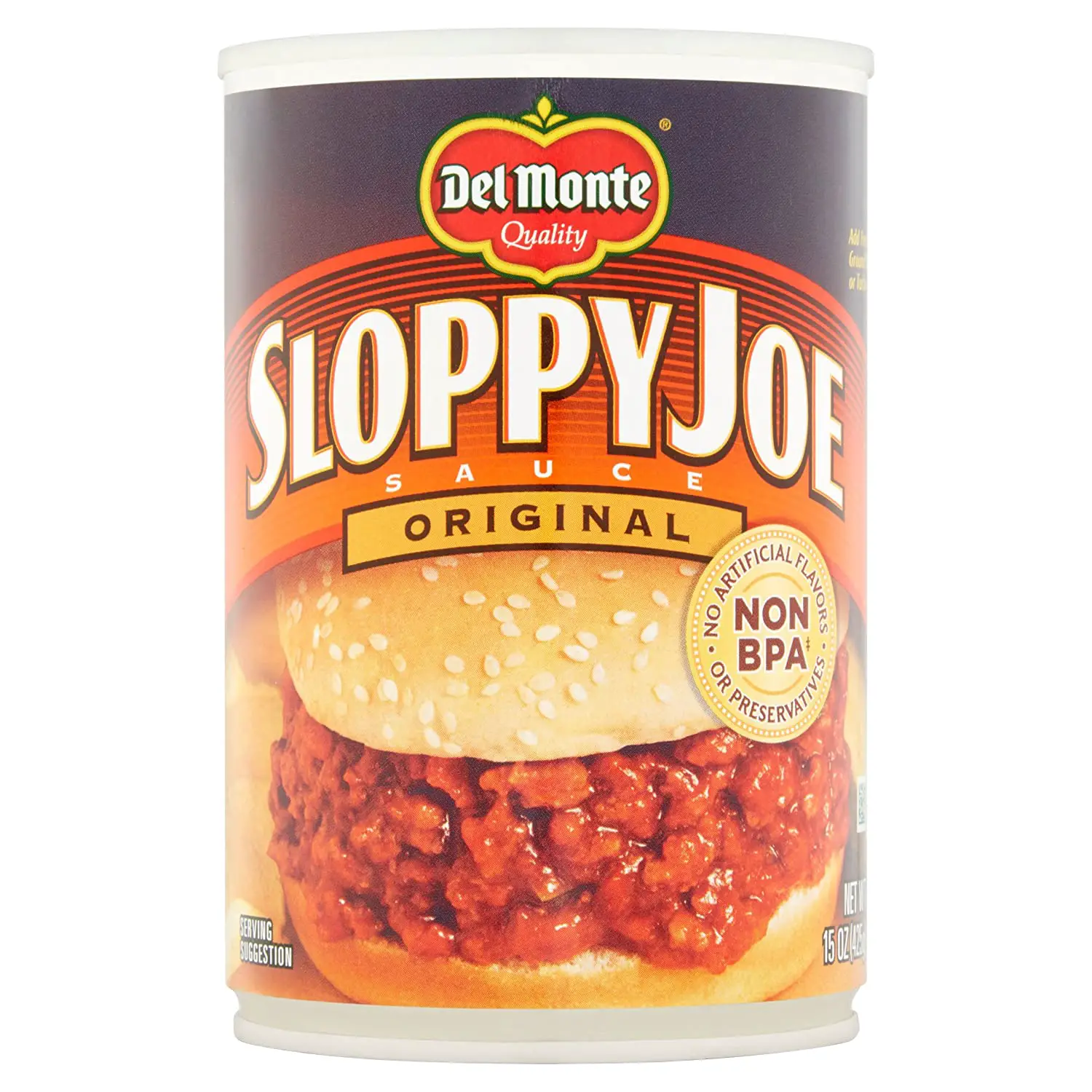 Del Monte Sloppy Joe Sauce Original 15 Oz (Pack of 6)