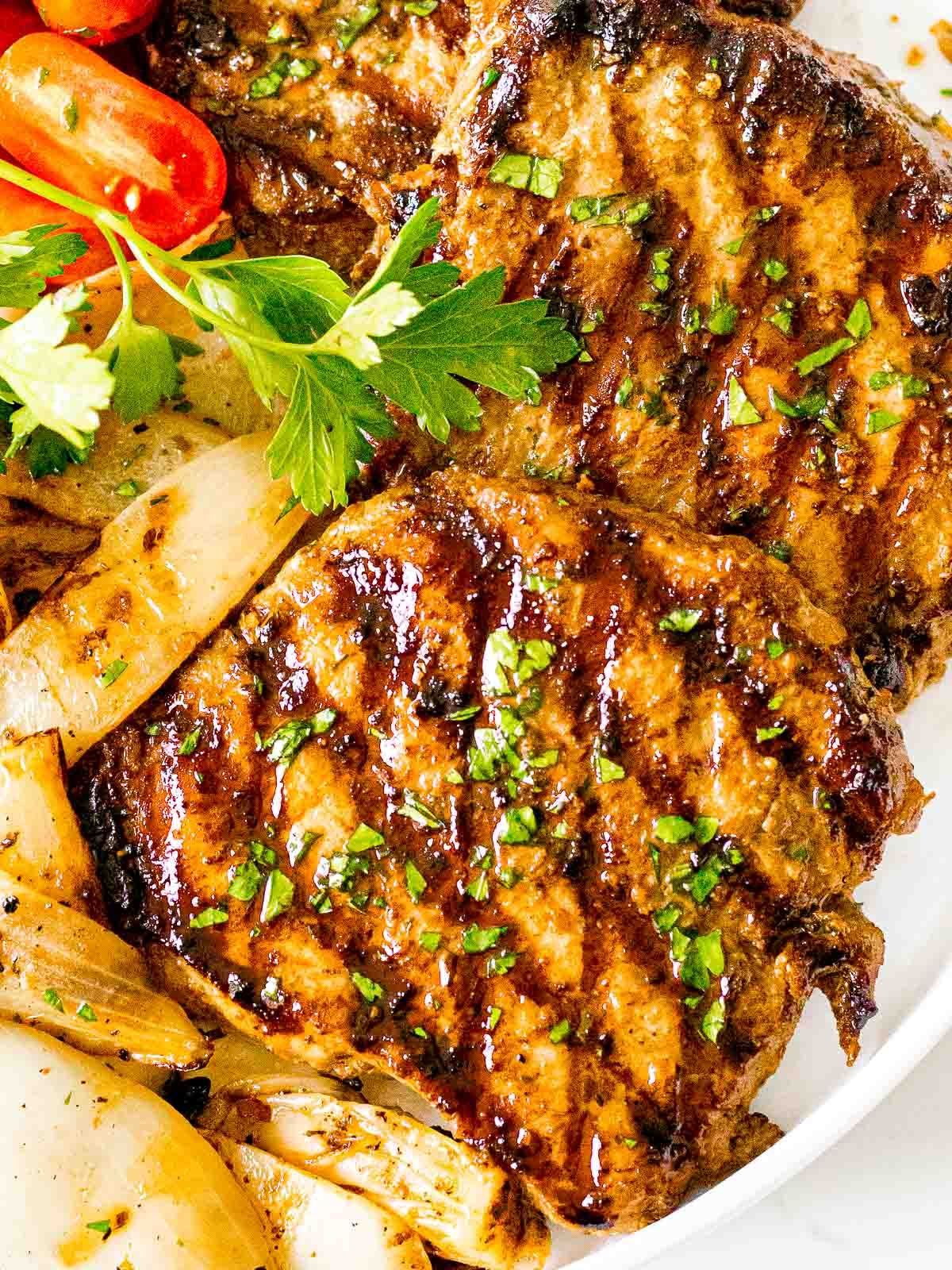 Easy Grilled Pork Chops with Savory Marinade