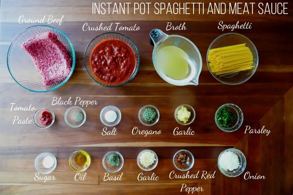 Easy Homemade Instant Pot Spaghetti with Meat Sauce