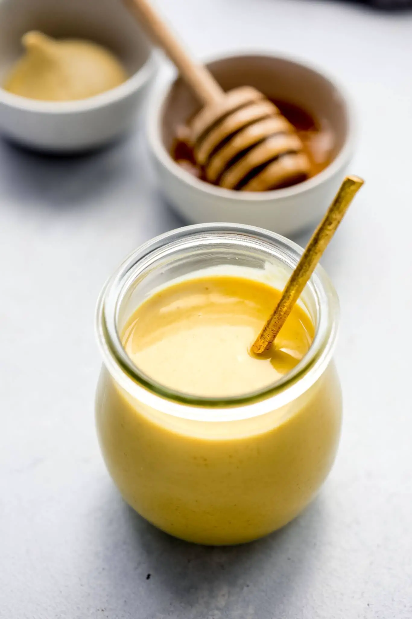 Easy Honey Mustard Sauce Recipe // 5 Minutes!