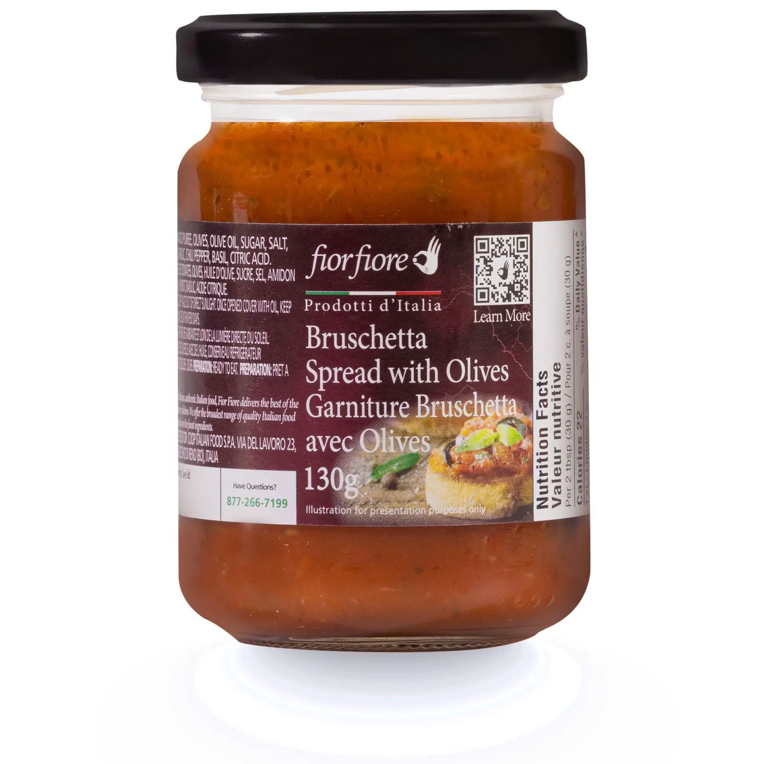 Fiorfiore Olive Bruschetta Sauce