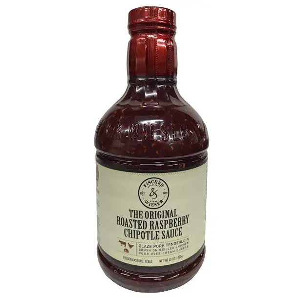 Fischer and Wieser Razzpotle Roasted Raspberry Chipotle Sauce, 40