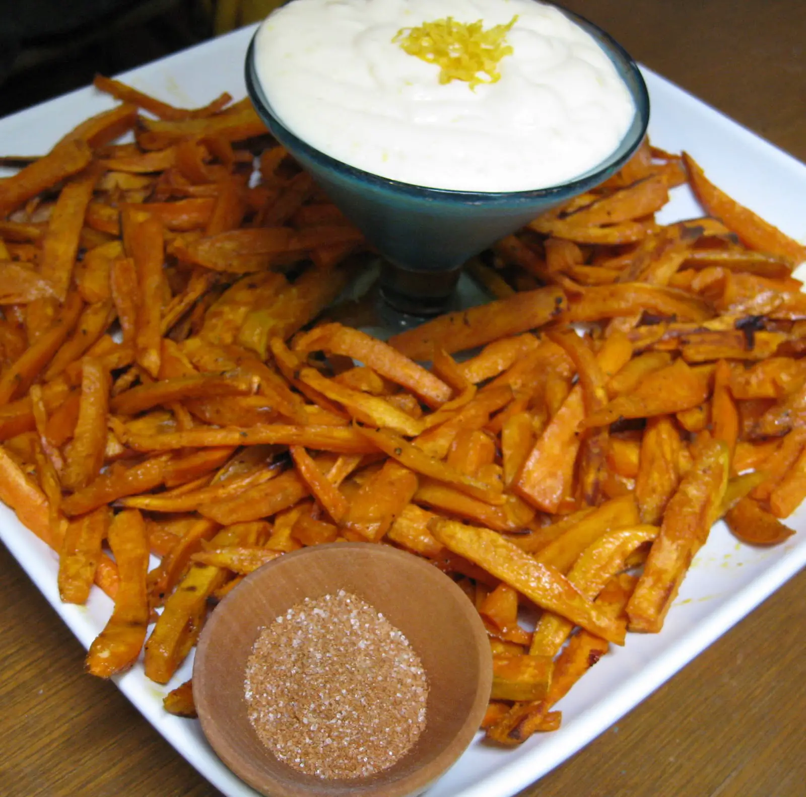 Flavors of the Sun: Baked Sweet Potato Fries with Lime