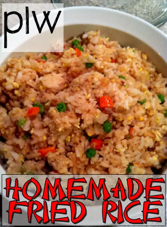 Fried Rice...I used organic brown rice and aminos instead of soy sauce ...