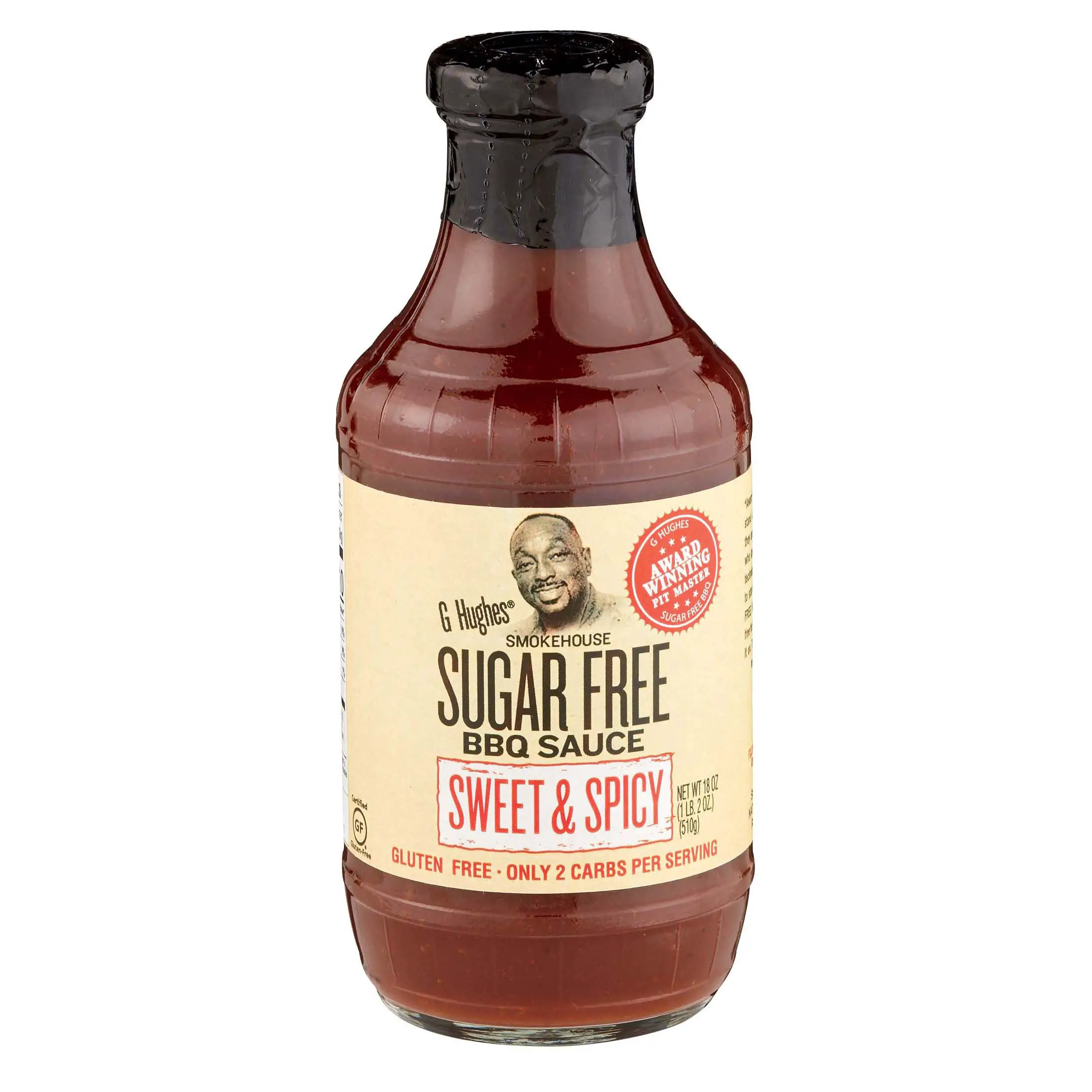 G Hughes Smokehouse Sugar Free Sweet &  Spicy BBQ Sauce ...