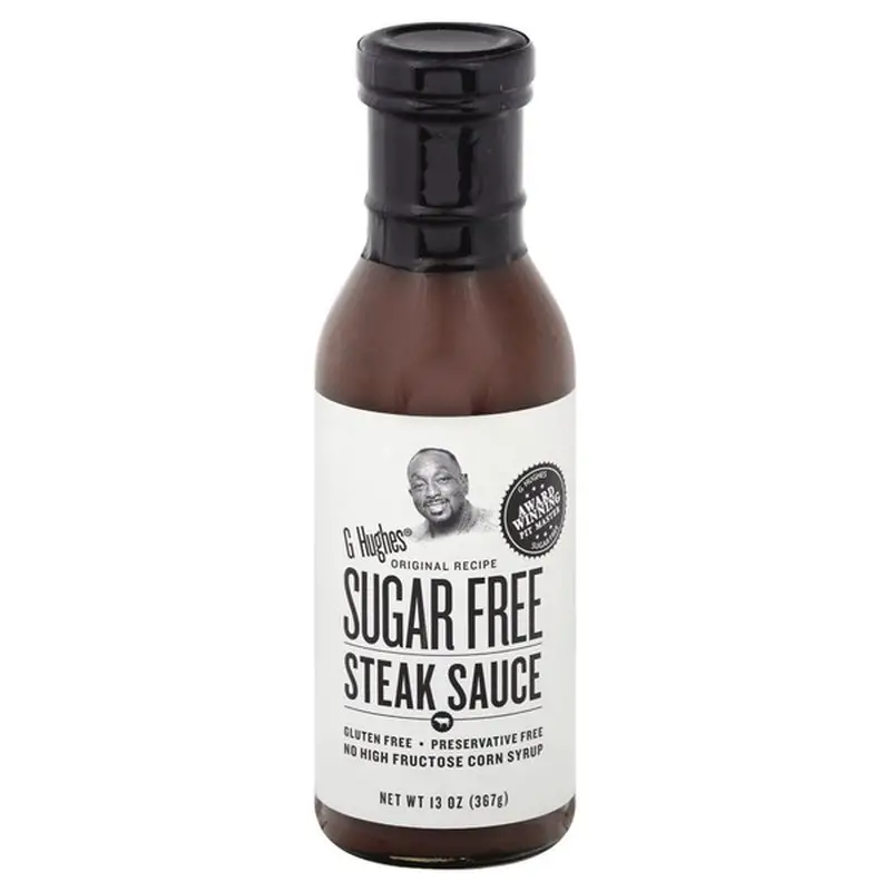 G Hughes Steak Sauce, Sugar Free (13 oz) from ShopRite